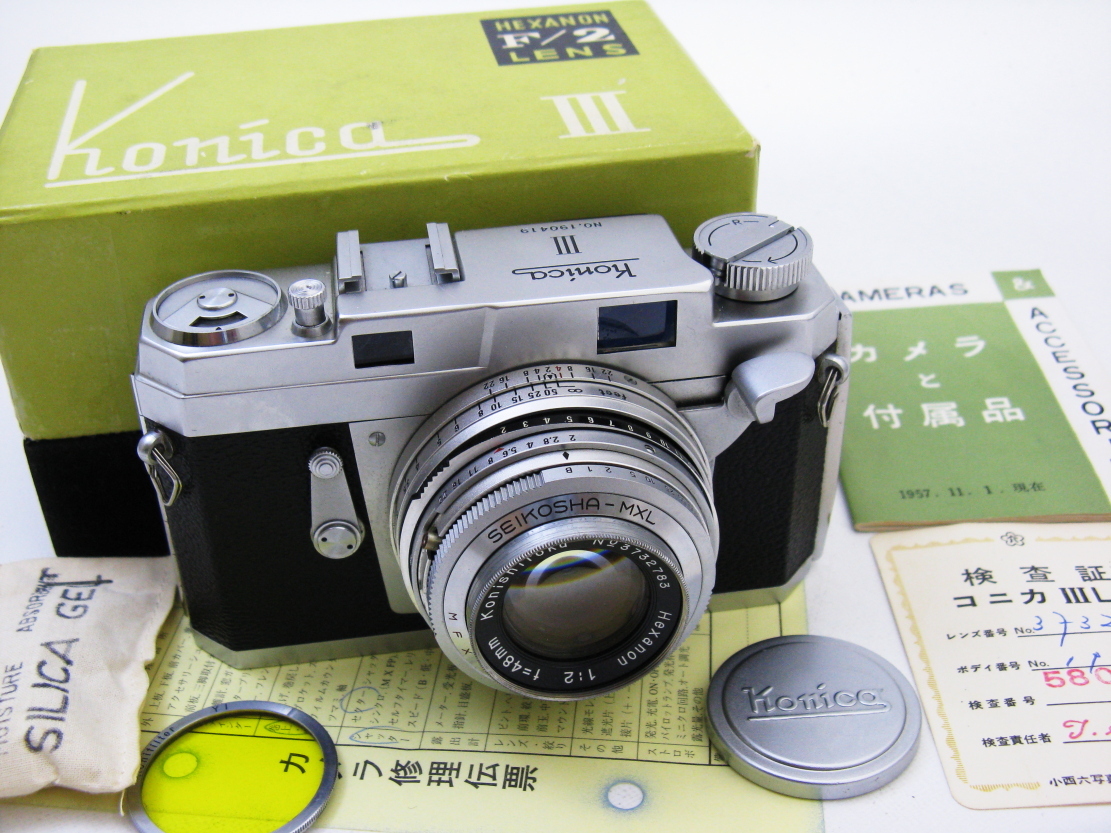 コニカ Konica III L2 小西六 ビンテージカメラ-