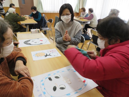 佐藤西町元気サロン　お正月遊び