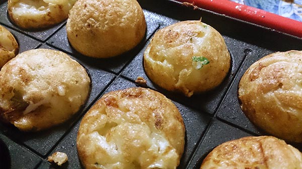 。。。φ”(￣￢￣*)タコヤキクルクル
