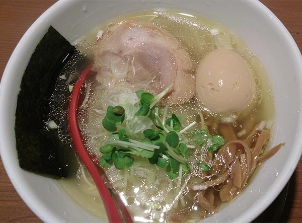 燕ラーメン　塩「麺屋燕　エスパルスドリームプラザ店」