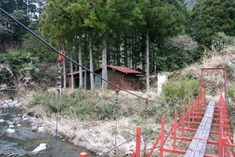 明ヶ島キャンプ場まで