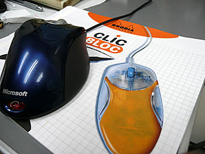 マウスパッド兼メモ、clic bloc