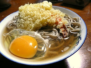 今年もエビ天蕎麦