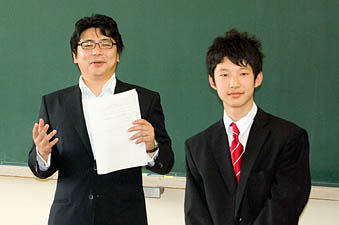 原野谷中学キャリア教育