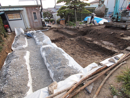 基礎着工の前に・・・