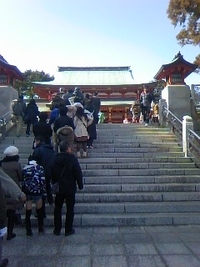 初詣　 五社神社 2011/01/05 22:38:03
