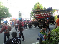 お祭り偵察