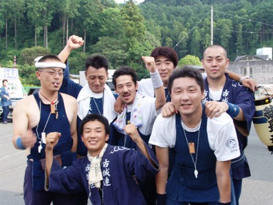 感激!!!　古城連お祭木札