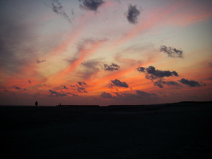 ”とりあえず浜名湖一周”遠州灘夕景