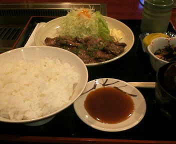 牛焼肉定食