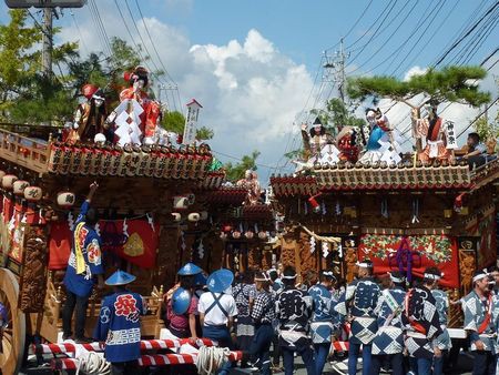 袋井祭り　中日の様子