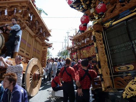袋井祭り　中日の様子