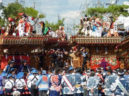 袋井祭り　中日の様子