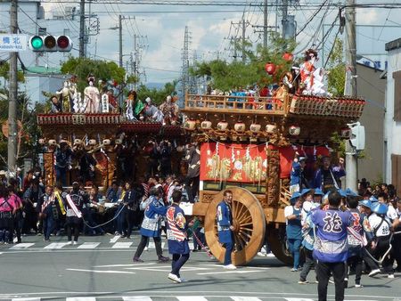 袋井祭り　中日の様子