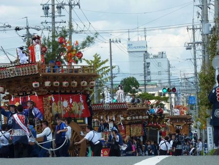 袋井祭り　中日の様子