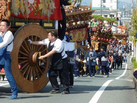 袋井祭り　中日の様子