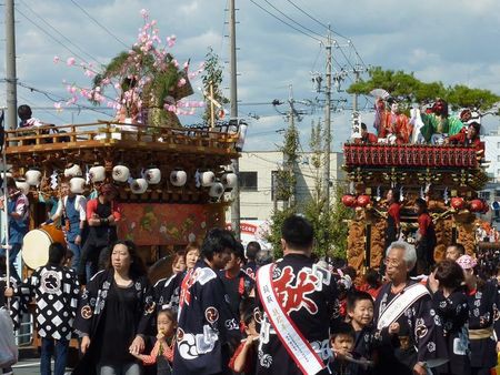袋井祭り　中日の様子