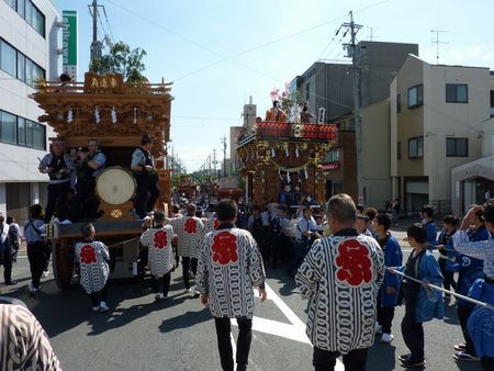 袋井祭り　中日の様子