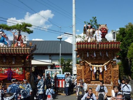袋井祭り　中日の様子