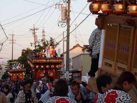 袋井祭り　中日の様子