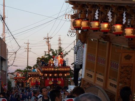 袋井祭り　中日の様子