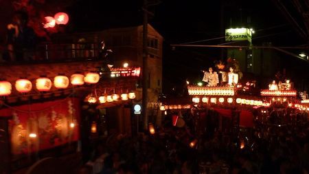 袋井祭り　中日の様子