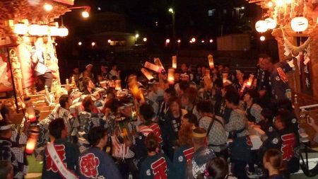 袋井祭り　中日の様子