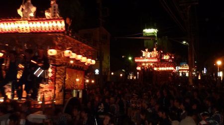 袋井祭り　中日の様子