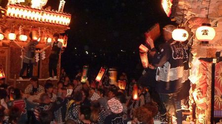 袋井祭り　中日の様子
