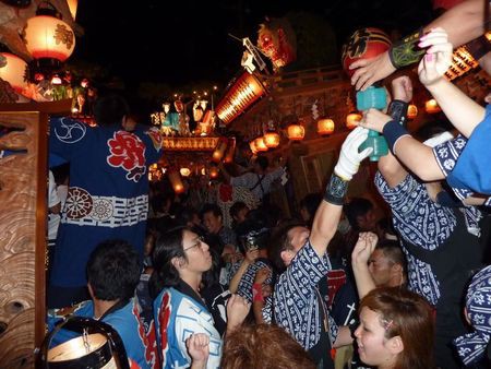 祭りが終わって