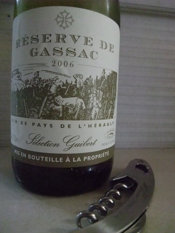 ワインNo3 RESERVE DE GASSAC
