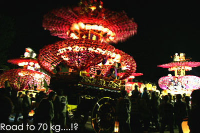 お祭りですが…