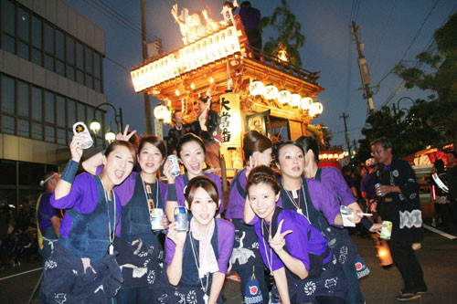 秋祭りの仲間
