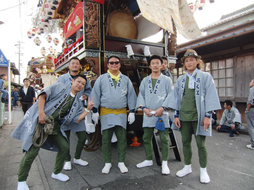 秋祭りの仲間