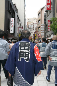 三社祭で見つけた粋な着こなし