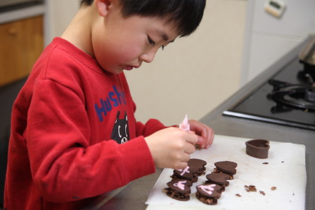 クランチサンドチョコ
