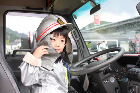 高所作業中