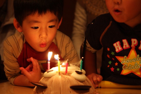 4歳の誕生日