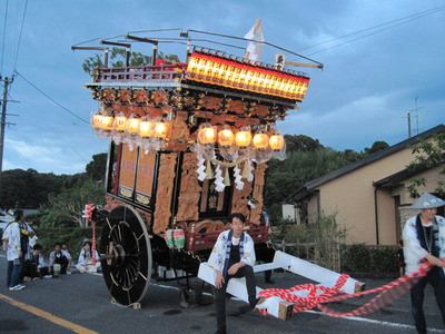 お祭り見学　飯田　山名神社天王祭　その１
