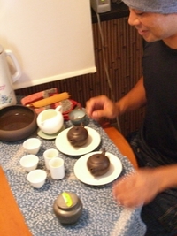 烏龍茶タイム