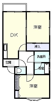 船越町2DKアパート