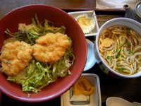 孫とランチ