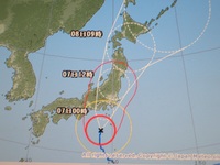 台風９号米屋の視点 2007/09/06 20:36:38