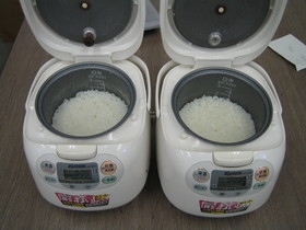 秋田こまちvs茨城こまち