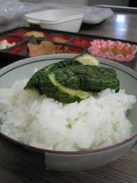 きゅうりの浅漬けごはん 2007/08/18 14:56:48