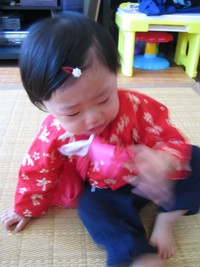 満一歳のお誕生日
