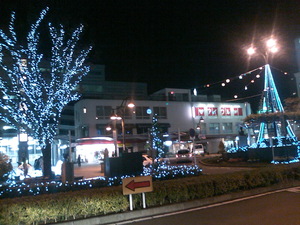 藤枝駅北口イルミネーション