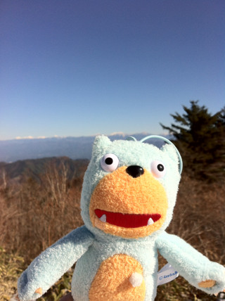 初雪山ハイク！
