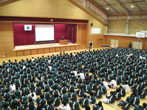 陸前高田市医療支援ボランティアへの参加経験についての講演会