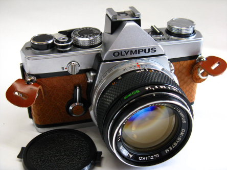 オリンパス OM-2 トカゲ革貼り - フィルムカメラ